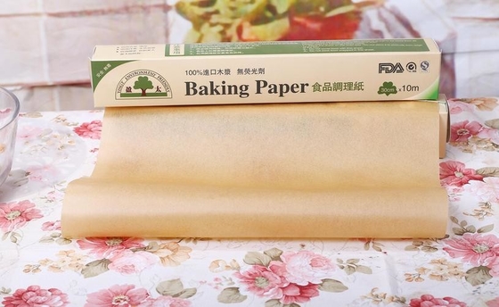 Fabric Food Wrapping Paper Kraft , 82g Baking Paper Wrapping