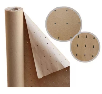 25kg Brown Kraft Liner Paper 45gsm White Kraft Wrapping Paper Roll