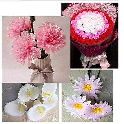 Handicrafts Gift Packaging paper Logo Tissue For Decorate Colorful