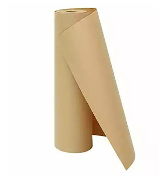 Brown Kraft Wrapping Paper 85gsm 100% Recycled Material Roll