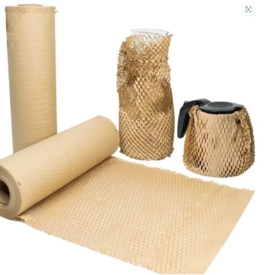 Eco-Friendly Brown Honeycomb Wrap Paper Packaging Bag Wrap Paper