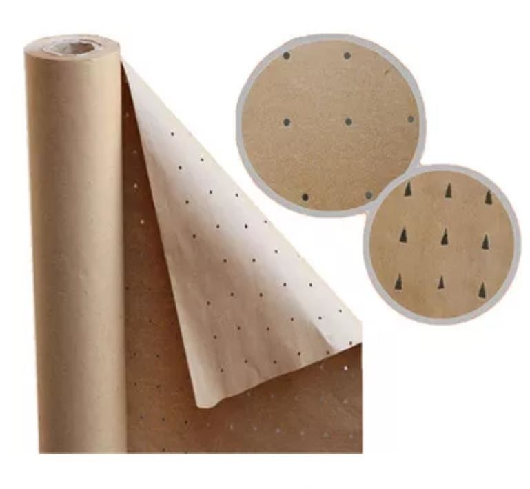 25kg Brown Kraft Liner Paper 45gsm White Kraft Wrapping Paper Roll