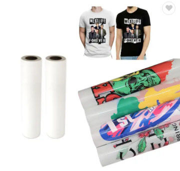 Bộ phim chuyển đổi DTF màu trắng PET cho trang trí vải in quần áo